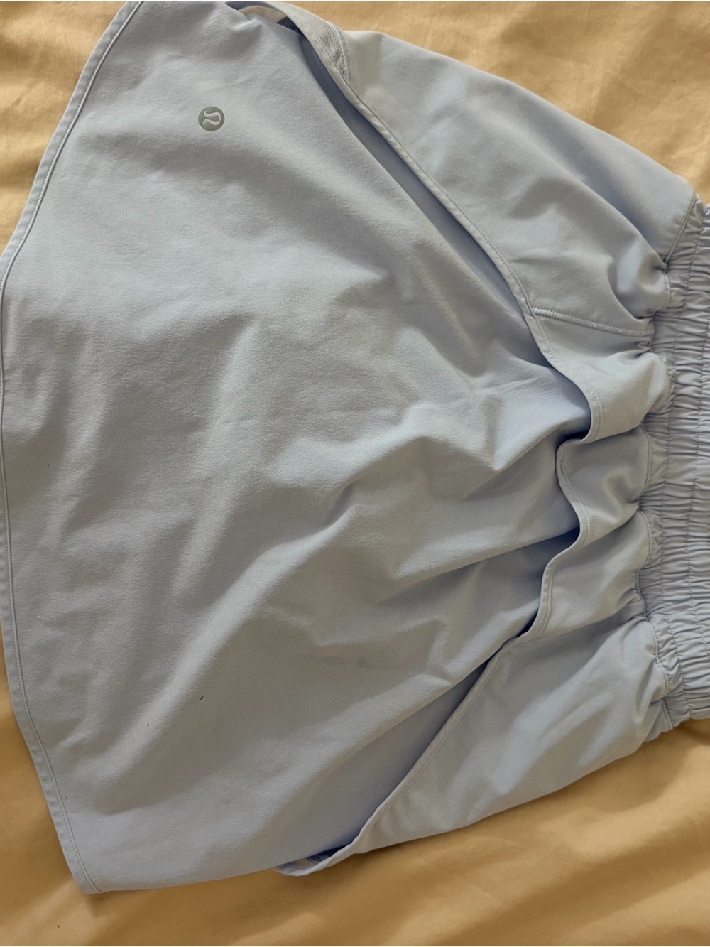 lululemon athletica women's Light Blue Athletic Shorts